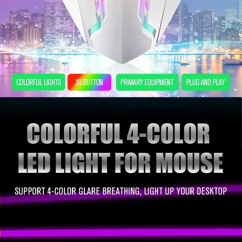 GlowStrike M01: Luminous Gaming Mouse™