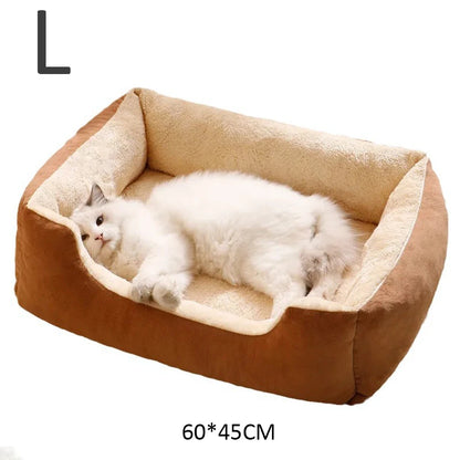 Purrfect Haven Cozy Cat Bed & Pet Sanctuary™