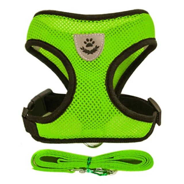 PawVentures Adjustable Mesh Harness™