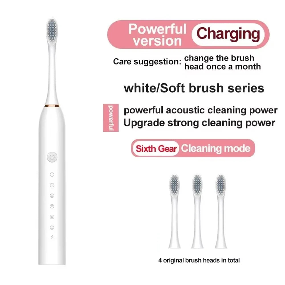 SparkClean Duo: cepillo de dientes eléctrico sónico™