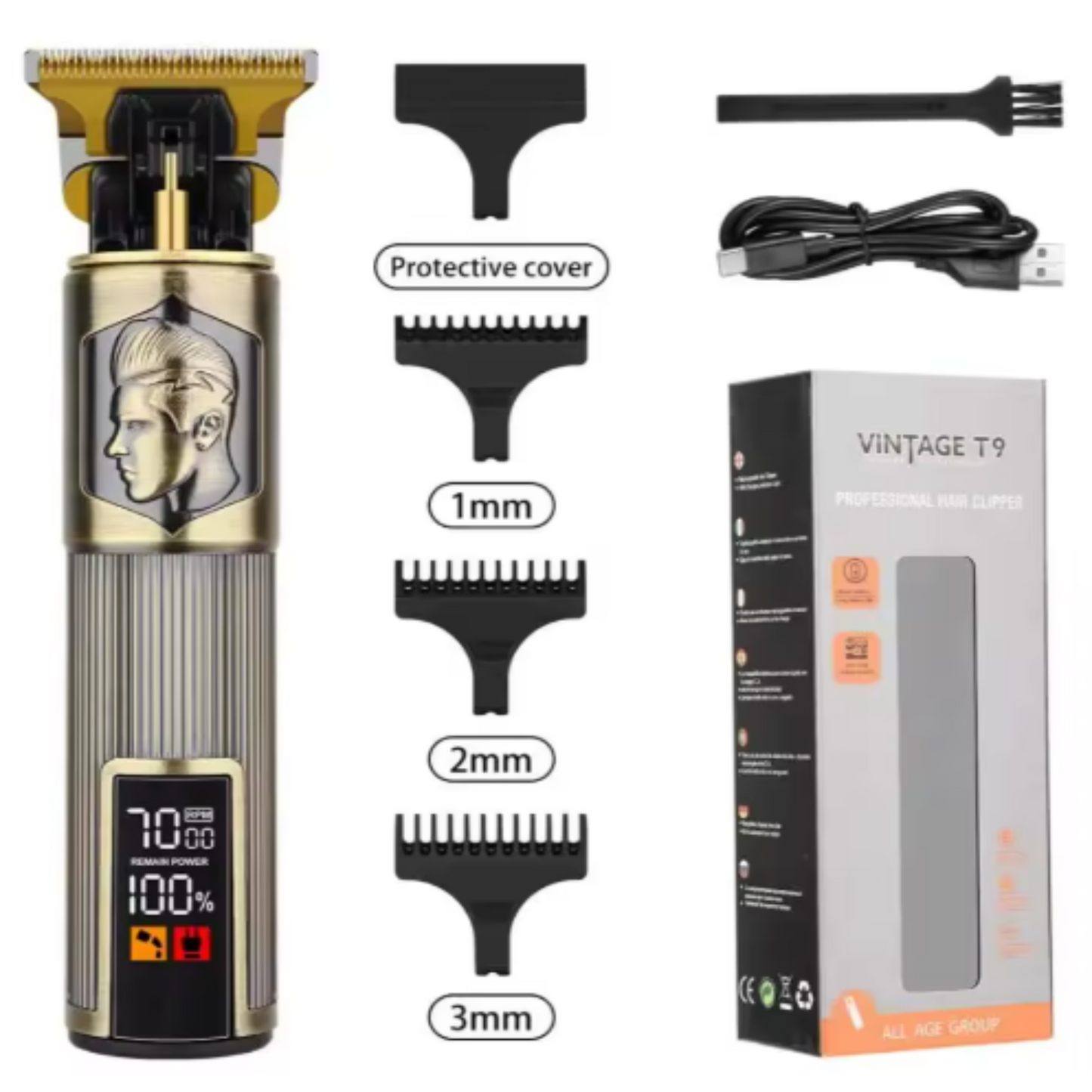 OHS T9 Pro Cordless Electric Shaver & Trimmer™