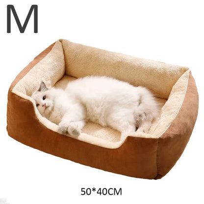 Purrfect Haven Cozy Cat Bed & Pet Sanctuary™