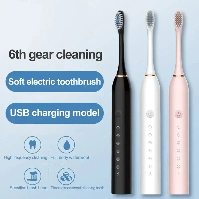 SparkClean Duo: cepillo de dientes eléctrico sónico™