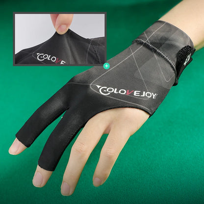 GripMaster: Open-Finger Billiard Gloves™